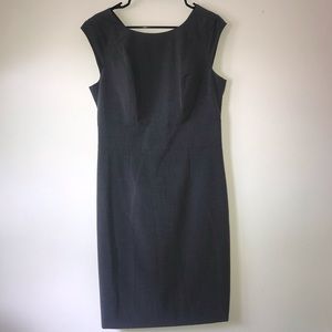 LIMITED Gray Sheath Career Dress
